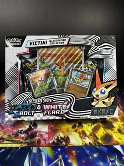 Pokemon Black Bolt/White Flare Unova SV10.5 Victini Illustration Collection - Image 1