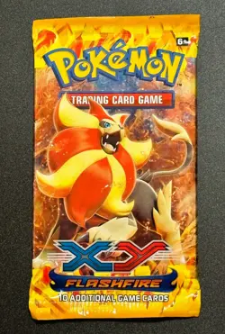 Pokemon TCG: XY-Flashfire Booster Pack Pyroar Sealed! - Image 1