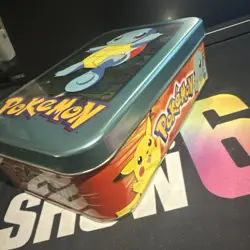 1999 Pokemon Topps TV Animation Edition Collectors Tin - EMPTY TIN - Image 2