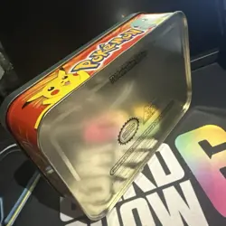 1999 Pokemon Topps TV Animation Edition Collectors Tin - EMPTY TIN - Image 3