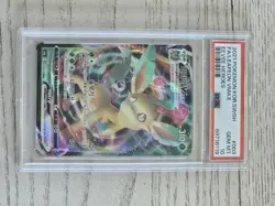 2021 Pokemon Korean Eevee Heroes Full Art Leafeon Vmax PSA 10 Gem Mint #3 - Image 1