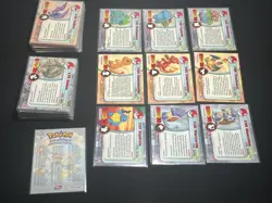 Topps Pokemon Series 1 Complete Set 90/90 red logo 4th print Charizard Pikachu - Image 2
