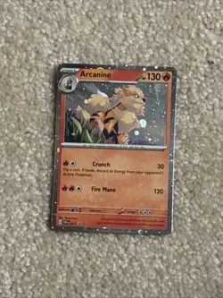 Arcanine SVP 011 Cosmos Holo Black Star Promo English Pokemon TCG NM - Image 1