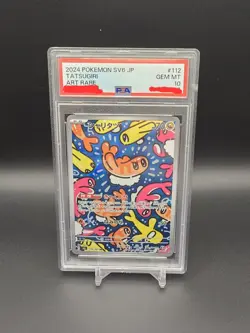 PSA 10 Tatsugiri AR 112/101 Japanese SV6 Transformation Mask Art Rare Pokemon - Image 1