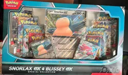 Pokemon Snorlax Ex & Blissey Ex Special Collection Box (NEW & SEALED) - Image 1