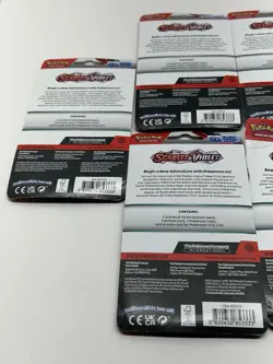 Pokemon TCG: Scarlet & Violet Spidops Promo Sealed Booster Packs - Lot of 7 ?? - Image 4