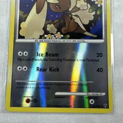 Pokemon TCG Card 2009 Supreme Victors - Lopunny 63/147 Reverse Holo LP - Image 4