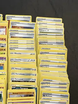 Huge Lot Pokemon Cards 2020 SWORD & SHIELD BASE SET BUILD C/UC/R 400+ Dups LP-NM - Image 5
