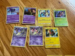 Pokemon Sword And Shield 28 Card Lot. 7 Holo. 21 Reverse Holo. NM+ - Image 2