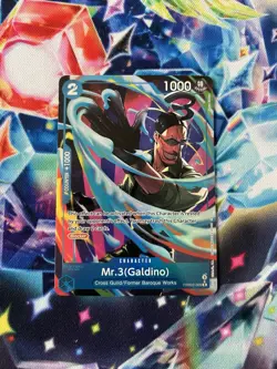One Piece Card Game TCG PRB02 Mr.3(Galdino) OP09-056 Alt Art M/NM Condition - Image 1