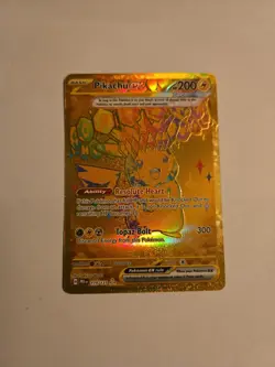 Pokemon TCG Pikachu EX Hyper Rare Card 179/131 Prismatic Evolutions - Image 1