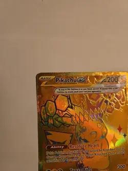 Pokemon TCG Pikachu EX Hyper Rare Card 179/131 Prismatic Evolutions - Image 2