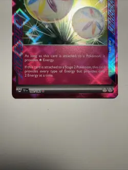 Pokemon Neo Upper Energy TCG 162/162 Temporal Forces Ace Spec Rare Holo Card - Image 3