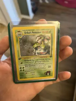 Pokemon TCG Erika's Venusaur Gym Challenge Holo Card 4/132 1st Edition Rare - Image 1