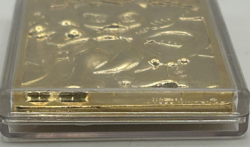 1999 Pokemon Mewtwo Gold Plated Metal Card - Burger King Promo Collectible - Image 2