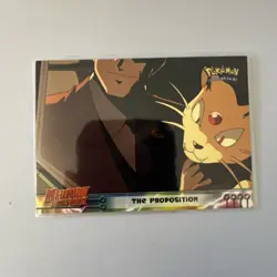 The Proposition 5 Mewtwo Strikes Back Topps Movie Animation Edition Pokemon Card - Image 1