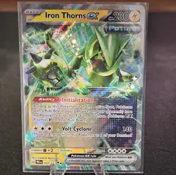Iron Thorns EX 032/131 Prismatic Evolutions Holo Double Rare Pokemon Card TCG NM - Image 1