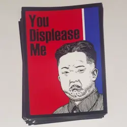 You Displease Me Pack of 50 Trading Card Sleeves for Pokemon, MTG, etc - Image 1