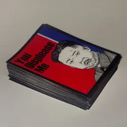 You Displease Me Pack of 50 Trading Card Sleeves for Pokemon, MTG, etc - Image 3