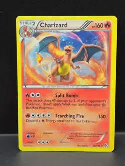 Pokemon TCG Charizard Holo Rare Card Boundaries Crossed 20/149 - Image 1