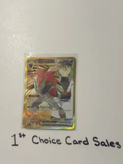 Pokemon TCG N's Zoroark EX Gold Journey Together Card 189/159 NM Condition - Image 1