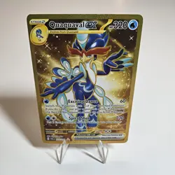 Quaquaval ex 273/193 Hyper Rare Paldea Evolved Pokemon Card NEAR MINT NM - Image 1