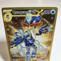 Quaquaval ex 273/193 Hyper Rare Paldea Evolved Pokemon Card NEAR MINT NM - Image 3