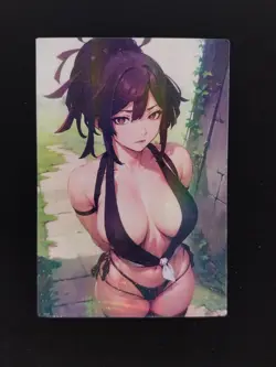 Yuzuriha - Goddess Story - Doujin - Sexy Waifu Trading Card - Image 1