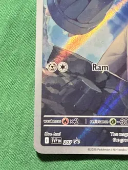 Pokemon TCG Steven's Beldum SVP 207 Rival Battle Deck Black Star Promo Card NM - Image 4