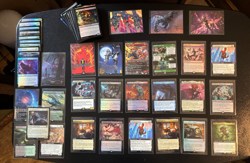 MTG: SPIDER-MAN 62 CARD LOT; EDGE OF ETERNITIES 16 CARD LOT - Image 1