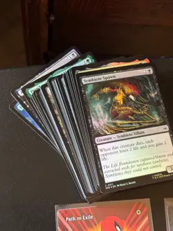 MTG: SPIDER-MAN 62 CARD LOT; EDGE OF ETERNITIES 16 CARD LOT - Image 2