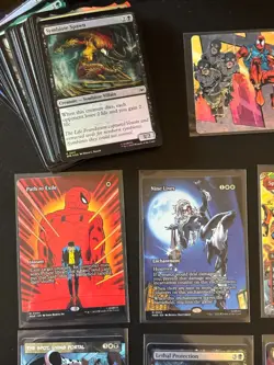 MTG: SPIDER-MAN 62 CARD LOT; EDGE OF ETERNITIES 16 CARD LOT - Image 3