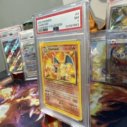Charizard 3/110 - 2002 WOTC Legendary Collection Non-Holo PSA 7 Pokemon Card - Image 2