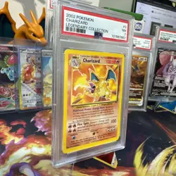 Charizard 3/110 - 2002 WOTC Legendary Collection Non-Holo PSA 7 Pokemon Card - Image 3