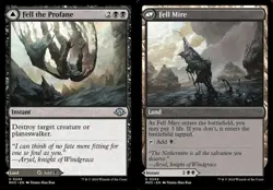 Fell the Profane // Fell Mire MH3 LP MTG - Image 1
