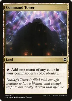 2x Command Tower CLB NM MTG - Image 1