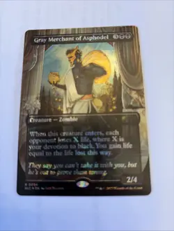 Gray Merchant of Asphodel Halo Foil, An Encyclopedia of Magic Secret Lair #0034 - Image 1
