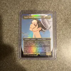 Yuna, Grand Summoner (Borderless) Commander: Final Fantasy Foil - Image 1