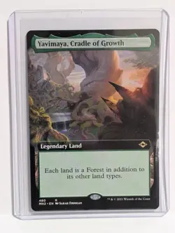 Yavimaya, Cradle of Growth (Extended Art) Modern Horizons 2 Regular NON-foil - Image 1