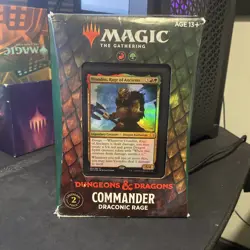 Adventures in the Forgotten Realms Commander Deck: Draconic Rage MTG Sealed - Image 1