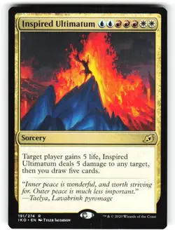 Inspired Ultimatum #191 (NM) Ikoria: Lair of Behemoths (IKO) MTG - Image 1