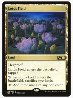 1x Lotus Field (2020)! NM/M Free Shipping! 24 Available - Image 1