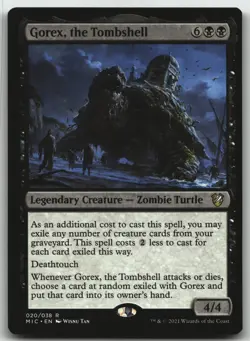 Gorex, the Tombshell R Commander: Innistrad: Midnight Hunt 20 LP - Image 1