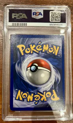 Pokemon TCG Mewtwo Base Set 10/102 Holo Unlimited Holo Rare PSA 5 - Image 2