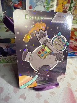 Pokederp Holo Chubbs Space Snorlax JWillyGuy Pokemon “Fan Art”Non TCG - Image 2