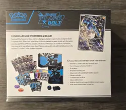 Pokemon TCG Black Bolt Elite Trainer Box ETB Factory Sealed In Hand - Image 3
