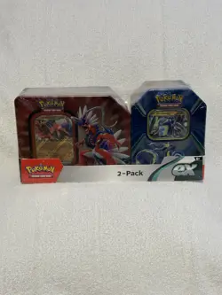 Pokemon TCG L- Paldea Legends Tins- Koraidon & Miraidon ex (2 Pack) NEW/ SEALED - Image 1