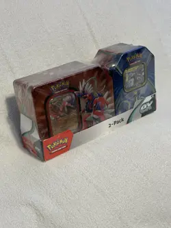 Pokemon TCG L- Paldea Legends Tins- Koraidon & Miraidon ex (2 Pack) NEW/ SEALED - Image 2