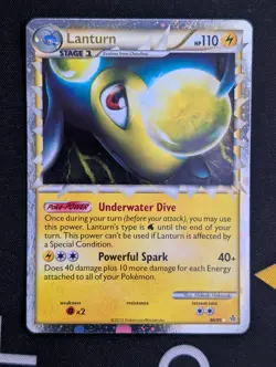 Lanturn Prime - 86/95 - Pokemon Unleashed Ultra Rare NM/VLP - Image 1