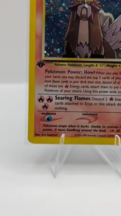 Entei 6/64 Holo Rare 1st Edition Neo Revelation Pokemon TCG - Image 5